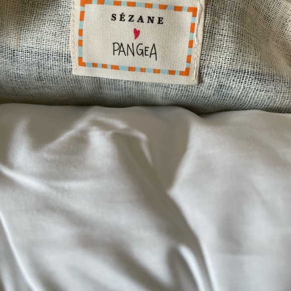 Sézane x Pangea cushion - Blue liberty print - Picture 5 of 5